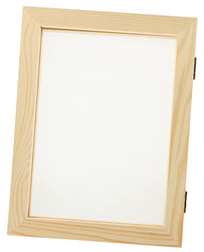 BESPORTBLE Marco para Hacer Papel DIY de Madera de Pino Malla para Manualidades y Fabricación Artesanal en Jardín o Escuela