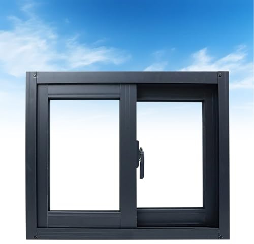 Einbau-Drehkippfenster Im Schuppenstil, Kleine Kellerfenster Als Ersatz, Winddicht, Schalldicht, Geeignet For Garagen, Badezimmer, Hühnerställe, Mobilheime(50x50cm/19.7x19.7in)