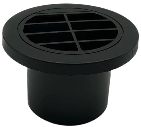 Lüftungsgitter Für Die Klimaanlage Des Für Webasto Eberspächer LKW PKW Bus 42 Mm 60 Mm 75 Mm 90 Mm Warmluft-Standheizung Diesel PKW-Luftauslass Drehbar(60mm Flat Round)