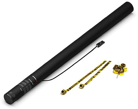 MagicFX Electric Cannon 80cm Met/Str Gold - Konfetti