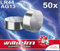 50 pile a bottone Wilhelm AG13/V13GA LR44 | 165 mAh 1,5 V alcaline 357 LR1158 Bulk