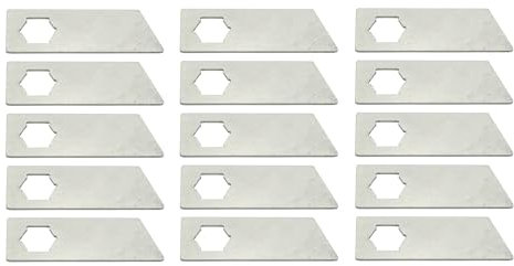SECURA Jeu de lames (Kit de 15) compatible avec MTD VE 30 16BF11CA600 Scarificateur