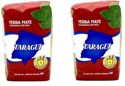 Juego de 2 pana de yerba mate de Taragui (500 g)