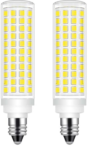 hekmazon E11 Led Light Bulb 10W 100W Halogen Equivalent Daylight White 6000K