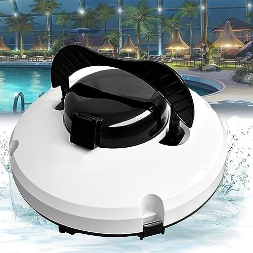 Limpiador de Piscinas, Limpiador de Piscinas Inteligente, Robot de Limpieza de Piscinas para Escalar Paredes Aspiradora de Piscinas Totalmente automática con Filtro Ultrafino Mejor