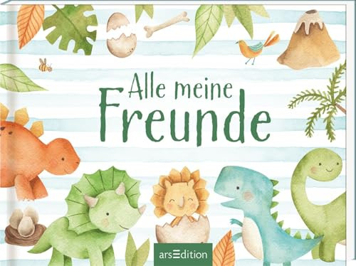 Alle meine Freunde – Dino: Freundebuch zum Eintragen für kleine Dinofans ab 3 Jahren