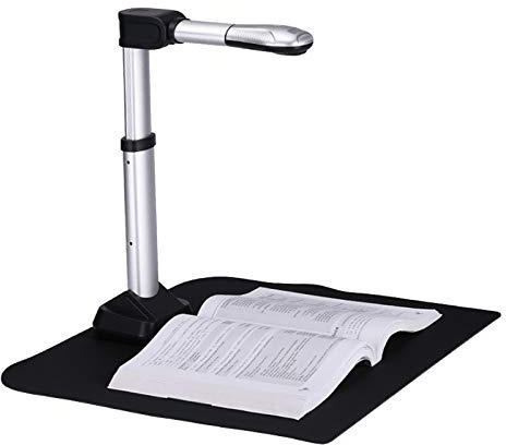Document Scanner, BK51 USB Document Camera, Capture Size A3 A4 Autofocus 16 Million Pixels HD High Speed Scanner With LED Light ID Cards Passport