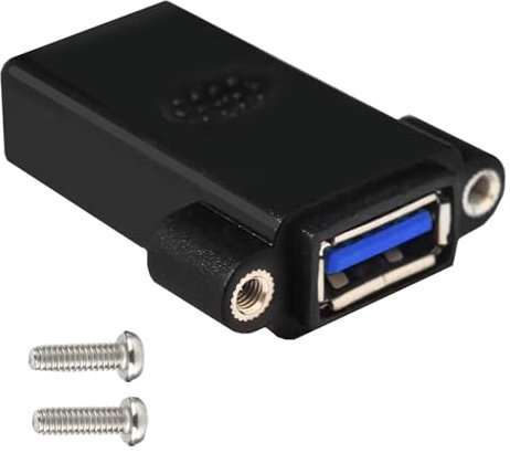 FROMCEO USB 3.0 Buchse auf Buchse Panel Mount auf USB Buchse Adapter Wandhalterung Modul USB 2.0 mit Schraubenlöchern Adapter