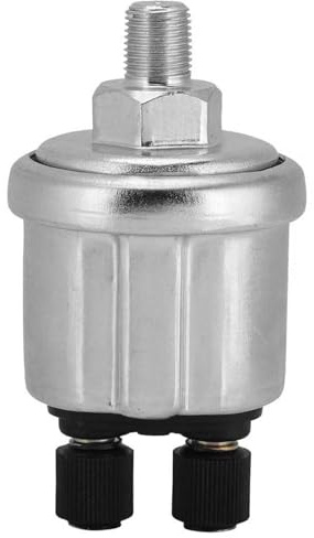 TOPINCN Sensore di Pressione Dell'Olio Universale Festival Ad Alta Temperatura 0-10 Bar 1/8npt per Gas di Olio D'acqua del Generatore Facile Installare