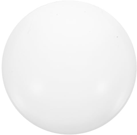 Mikikit Abat-Jour Rond en Acrylique 19 CM de Diamètre X 2 CM de Hauteur pour Ventilateur de Plafond Globe de Rechange pour Lampe de Table Lampadaire Suspendre Diffuseur de Lumière