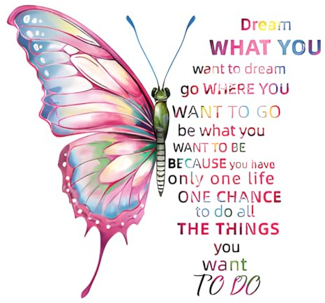 Butterfly Wall Stickers, Wall Stickers, Stitch Wall Sticker, Easy to Apply and Disassemble, Suitable for Bedroom, Living Room, Classroom and Daycare Decoration