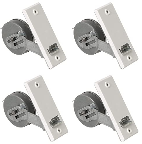 Rollwin 4x Gurtwickler Unterputz 105mm ohne Gurt – Rolladen Gurtwickler Unterputz Weiß für 23mm Rolladengurt – Einlasswickler aus Deutschland – Rolladenwickler Rollo Aufwickler Gurtaufroller