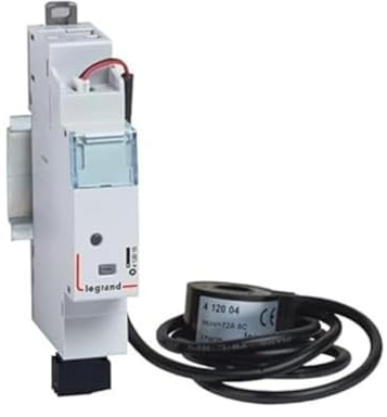 Compteur d'énergie connecté - Drivia with Netatmo - livré avec 1 transformateur de courant fermé 80A - 1 module