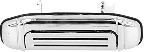 Fydun Manija de puerta exterior de coche, manija de puerta exterior delantera izquierda ABS MR156875 de repuesto para Pajero V46 V31 V32 V33 1992-2000