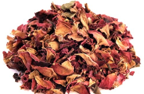Rosenblüten für Tee Aufguss, mit Rose-Geschmack, rosenduftig, blumig, süß, frisch abgefüllt