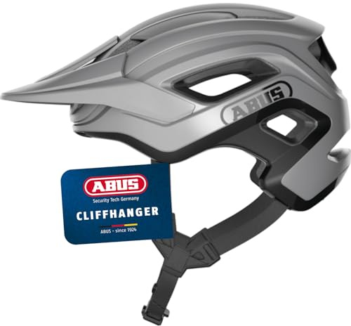 ABUS MTB-Helm Cliffhanger - Fahrradhelm für anspruchsvolle Trails - mit großen Lüftungsöffnungen & TriVider Riemensystem - für Damen und Herren