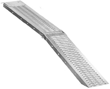 1 Pcs Non-Slip Loading Ramp Steel HEAVY DUTY For Motor Motocross Mx Bike 1.8M 200KG