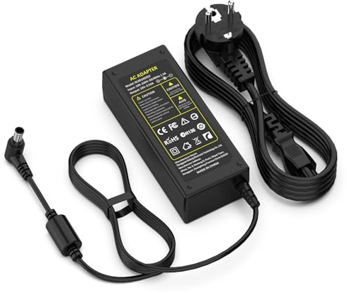 Jippofu Alimentation 19V Chargeur Compatible avec LG Monitor 19 20 22 23 24 27 29 32 34 Samsung 22 32 TV LED LCD Téléviseur écran Adaptateur Charger