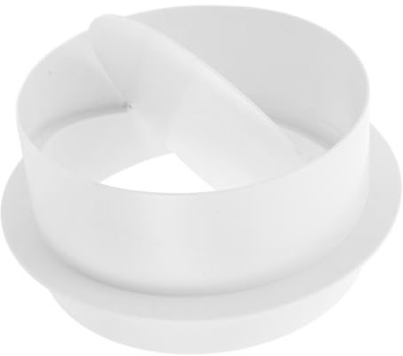 FUNNETOYU Vanne Anti-retour Plastique Raccords Ligne à Barbillon Le Reflux Pour Ventilation Et Systèmes De Plomberie Fonctionnement Silencieux Installation Facile