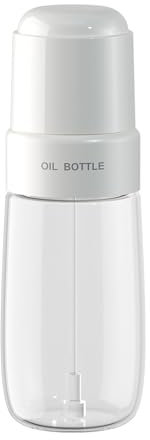 Botella pulverizadora de aceite de cocina recargable, dispensador atomizador de aceite a prueba de fugas para hornear, asar a la parrilla y freidoras de aire, uso en aerosoles de barbacoa para asar