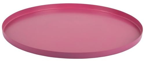 Present Time [DL] Tray Servir Round medium Bright pink