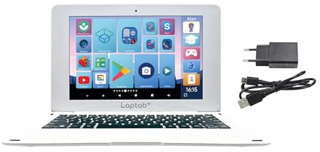 Lexibook, LAPTAB 11 Ordinateur Tactile, LT11FRLXB