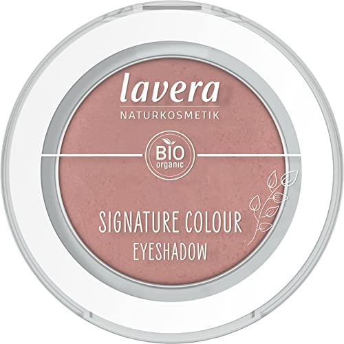 lavera Signature Colour Eyeshadow -Dusty Rose 01- pink - Organic Almond Oil & Vitamin E - Vegan - Matte - Intense Color pay-off (1 pc.)