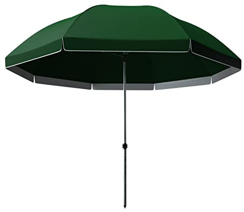 GHARAZ Grand Parasol de Jardin, Réglable en Hauteur,Parasol de Marché D'extérieur Rond,Parasol de Patio,Parasol de Plage,8 Baleines, pour Balcon, Terrasse, Piscine