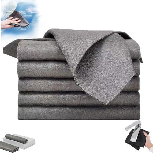 Miro France Chiffon Bayetas Espagnol 2 Faces, La Bayeta Española Microfibre et Gomme, Chiffon de Nettoyage Magique Sans Trace pour Vitres