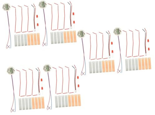 Tofficu 4 Sätze Energie Experimentier für Teiliges DIY Fruchtbatterie Kit Lehrreiches Wissenschaftsspielzeug Kreativität und Analytischen Fähigkeiten Schulprojekte und Experimente