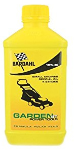 Bardahl - Garden Power Tools 4T SAE 15W-40 - Lubrificante Specifico per Motori a Benzina 4 Tempi, per Tagliaerba e Attrezzature da Giardinaggio, Olio Ideale per Alti Regimi e Temperature, 1 L