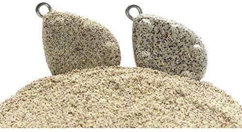 Sable Jig Head Pêche plombs Revêtement plastique Powder-250gr