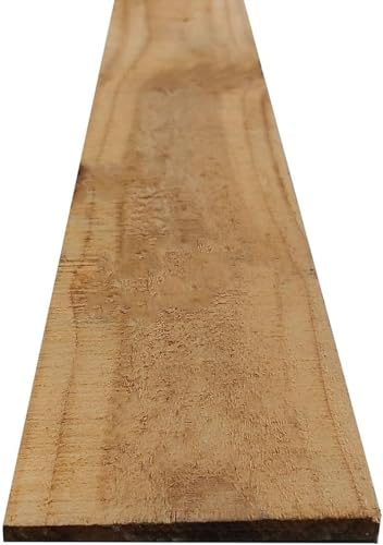Feather Edge Fence Board Treated Brown 22mm x 125mm x 900mm Pack of 5