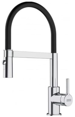 Franke 115.0626.085, Küchenarmatur Lina semi-pro, Chrome/black