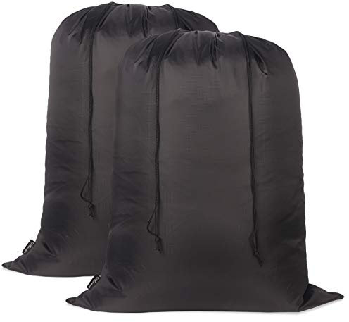 Asonen sacco per biancheria grande 2 pezzi 27X36 pollici,borsa per biancheria portatile di grande capacità antistrappo con coulisse a due vie,adatta per studenti,appartamenti,viaggi,vacanze,università