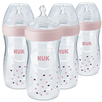 NUK Simply Natural Baby Bottle with SafeTemp