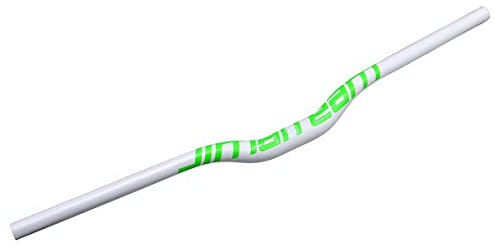 DELVOYE Carbon Lenker Mountainbike Riser Lenker 31.8mm Fahrrad Lenker Extra Langer Riser Lenker 580/600/620/640/660/680/700/720/740/760mm (Color : Groen, Size : 720mm)