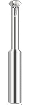 ALEYHA 90 Degree Front Back Deburrer Double Angular Chamfering Cutter Inner Chamfer,D5x20xD2.8xD6x50