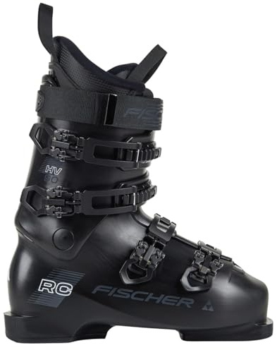 Skischuhe Skistiefel Alpinskischuhe Alpin-Skistiefel Alpinstiefel - Fischer RC One 9.0 - Flex 90 - Einsteiger bis Gute Skifahrer (schwarz, MP30.5 EU46 2/3)