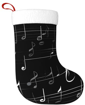 Schwarze Weihnachtsstrümpfe, Kamin-Strümpfe, Partygeschenke, Strümpfe, für Familie, Weihnachtsfeiertagsdekoration