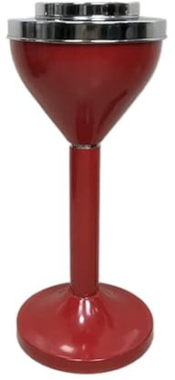 Aschenbecher, Standaschenbecher, Wandaschenbecher, hochwertiger, verstellbarer Standaschenbecher, Standaschenbecher for den Außenbereich, abnehmbarer, schicker Aschenbecherboden aus Edelstahl for Ents