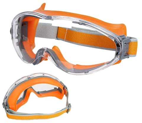 Gafas de seguridad para adultos, gafas antipolvo para hombres, Gafas protectoras, Gafas protectoras de laboratorio a prueba de salpicaduras, gafas antipolvo para trabajo de boi