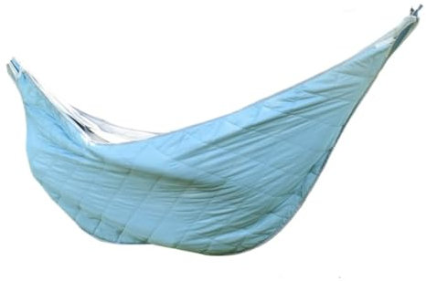 Hollywoodschaukel für den Außenbereich, mit Anti-Rollover-Funktion, für Zuhause, Hängematte, Blau