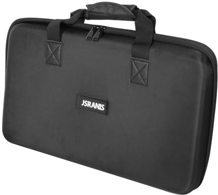 Qusedwey Estuche de Transporte Duro para -Sb3 / -Sb2 Dj / -400 Controlador / -Rb Controlador Portátil de 2 Canales