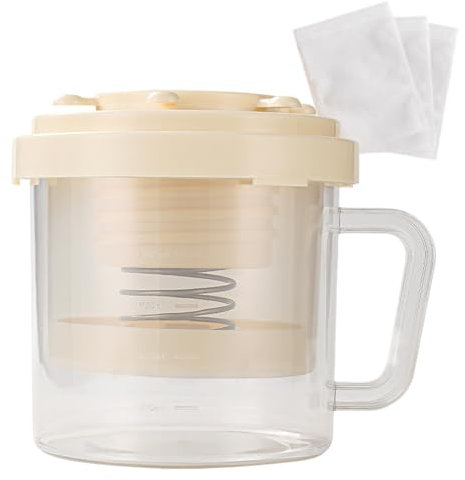 Produttore di yogurt, produttore di yogurt - macchina,produttore di yogurt a rete fine - Kit multifunzione per la produzione di alimenti fini fatti in casa e la preparazione del succo