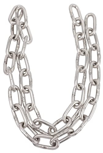 ibasenice Chaîne Acier Inoxydable pour Animaux Chaîne de Séchage de Vêtements Hamac pour Swing et Fixation Accessoires Extérieurs