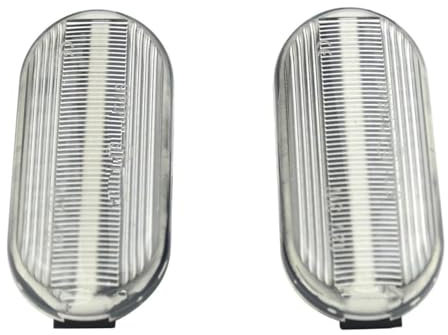 VKVZGPRARW Clignotant Latéral Dynamique Pour Tiida C11 Pour Note E11 NE11 Pour Micra K12 NP300 Pour Navara D40 Pour Qashqai J10 2001-2019 Lampe Clignotant
