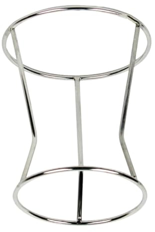 Homoyoyo Stainless Steel Funnel Rack for Household Use Practical Cake Funnel Accessory Stand for Baking and Cooking Tasks