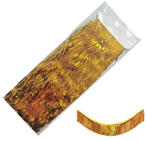 Generico Frange Tinsel Stelle Filanti Decorative 30 cm x 3 m