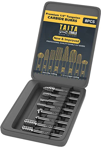 Frässtifte aus Wolframkarbid, Aluminium, 3 mm Schaft, Rotationswerkzeug, Zubehör für Dremel, Fordom, Flexschaft, Dewalt und Multitools – für Aluminium und Metall